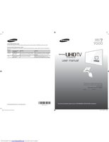 Samsung UN55HU7200FXZA TV Operating Manual